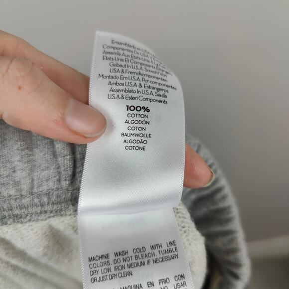 Mother The Bender Sweatpants Womens XS Move It Gray Heather NWT Joggers Retro 44 - Picture 8 of 10